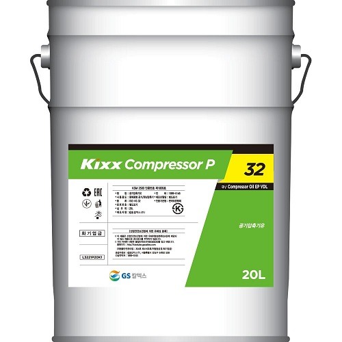 압축기유 콤프레샤오일Kixx Compressor P 20L